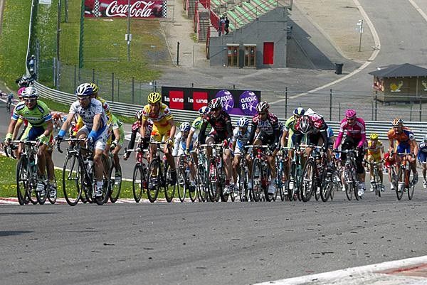 Danilo di Luca (Liquigas) enjoying the track