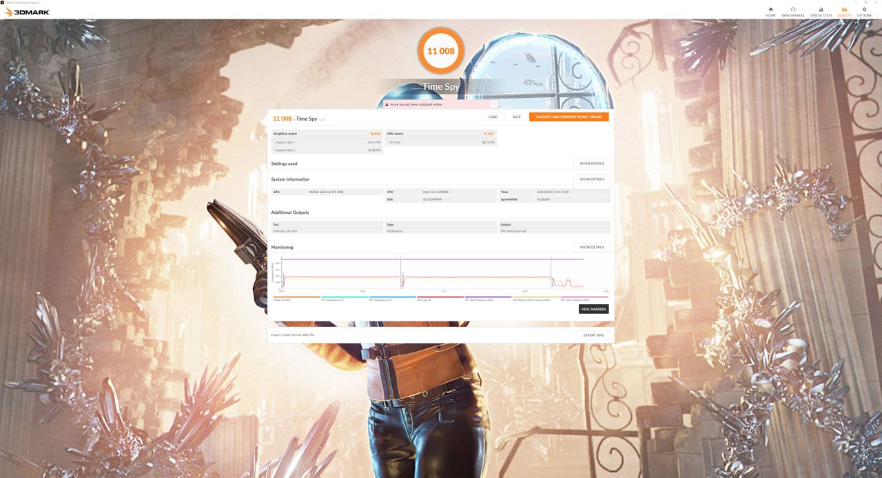 Nvidia GeForce RTX 3080 3DMark Performance
