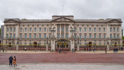 Exterior view of Buckingham Palace as it releases its diversity statistics for the first time