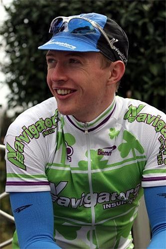 Irish road race champion David O'Loughlin