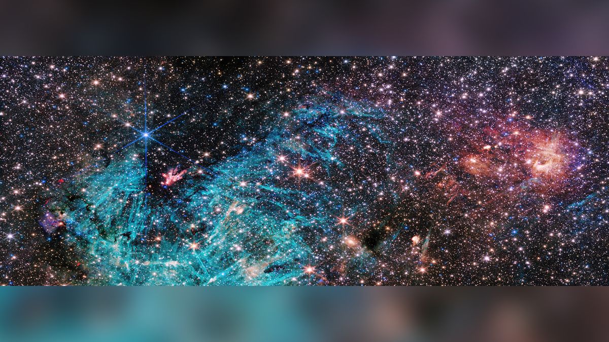 James Webb telescope reveals 'nursery' of 500000 stars in the chaotic heart of the Milky Way - Livescience.com image