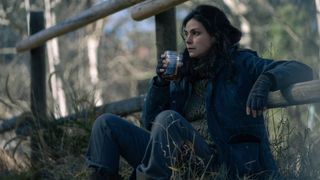 Morena Baccarin as Nina in "Elevation" now streaming on Max