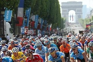 The final stage of the Tour de France 2008