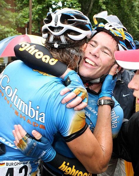 The mood is good these days in team Columbia.