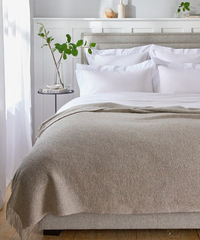 Luxury Alpaca Silk Throw | £350 £245 (save £105) at The White Company