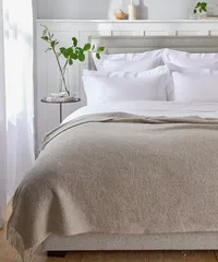 Luxury Alpaca Silk Throw | £350 £245 (save £105) at The White Company