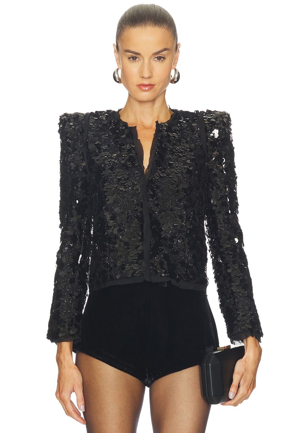 Shai Pointed Shoulder Jacket
