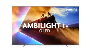 The Philips OLED760 TV on a white background