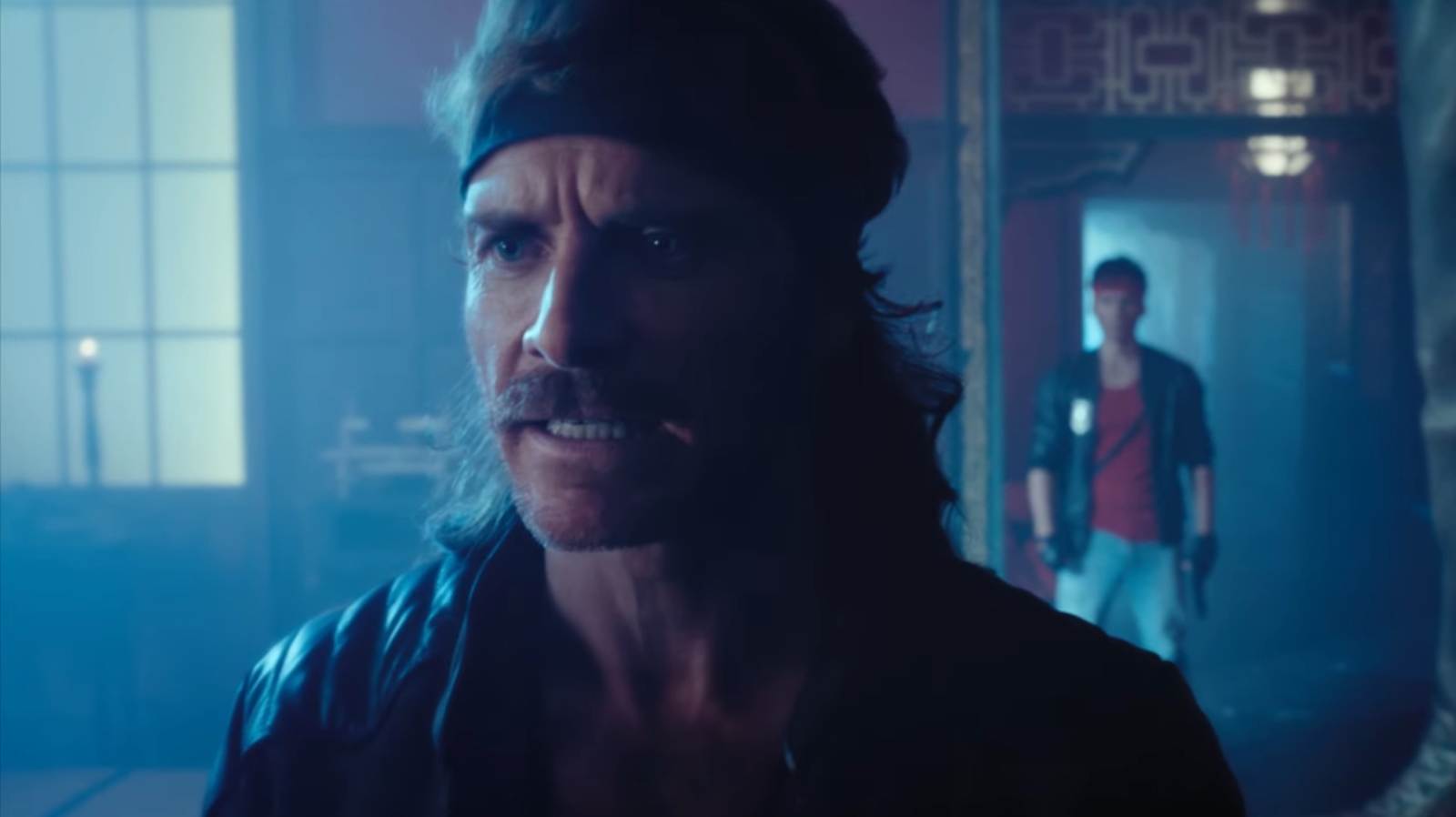 Michael Fassbender as Colt Magnum in Kung Fury: The Movie