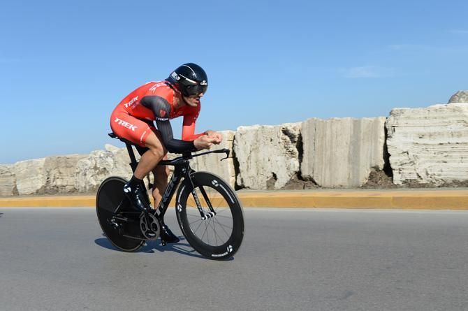 Fabian Cancellara (Trek) was 6 seconds shy of the win