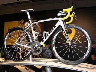 Alberto Contador's (Astana) custom paint job will be added to the list of available colour schemes in Trek's Project One programme.