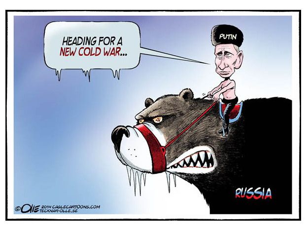 Political cartoon Putin Ukraine