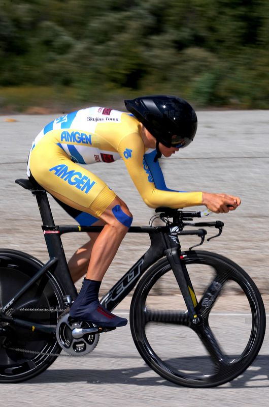 Toms Skujins (Hincapie Racing Team) lost the yellow jersey today