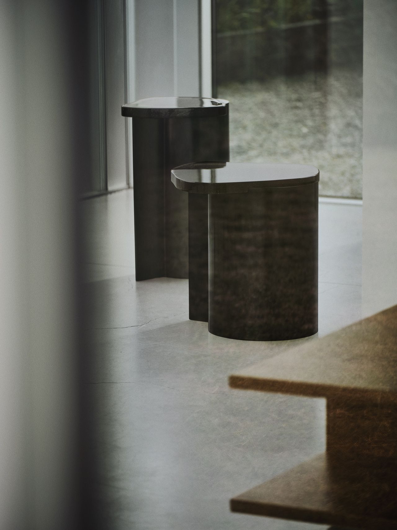Maiden Head furniture inside a modernist home