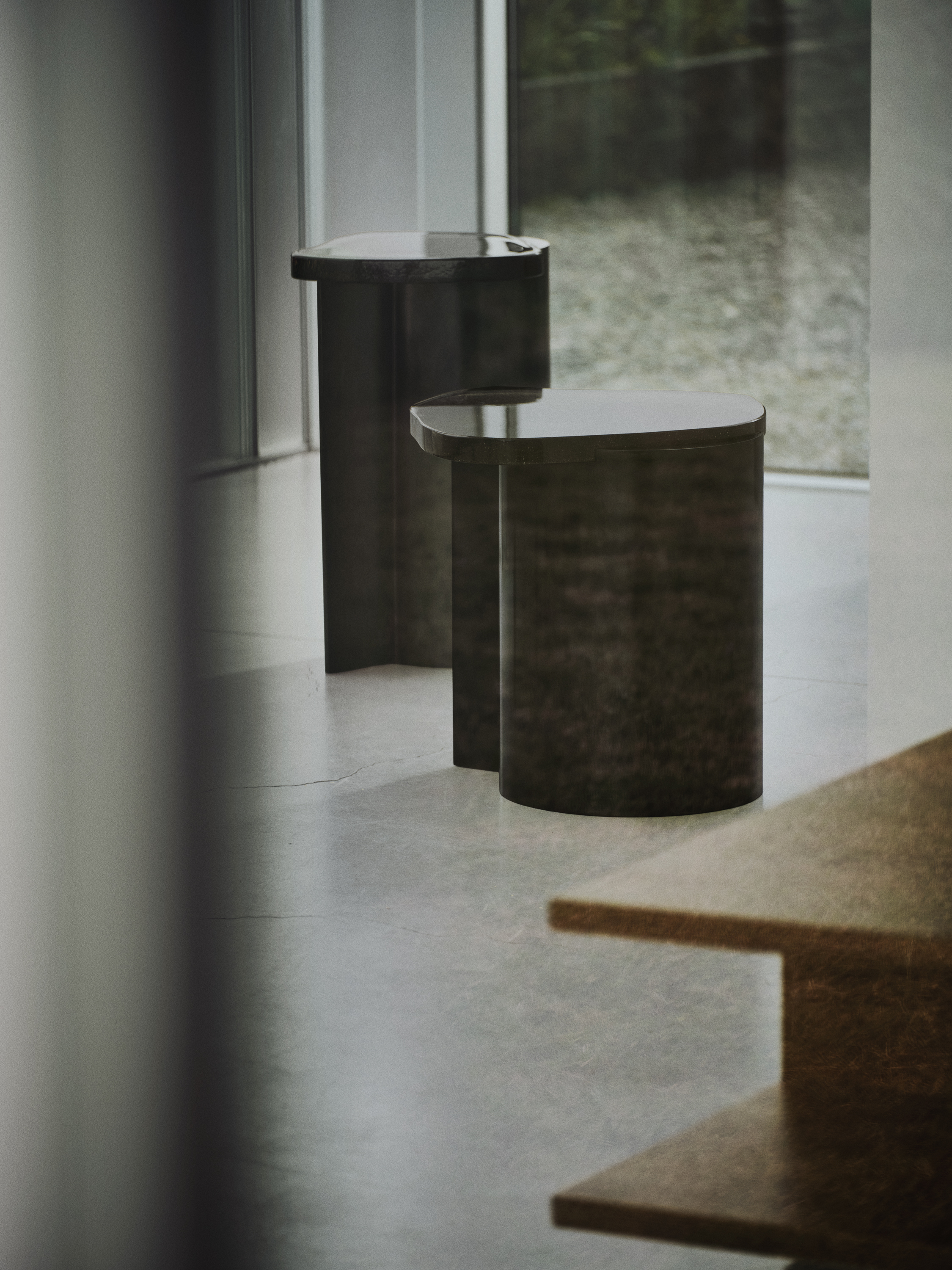 Maiden Head furniture inside a modernist home
