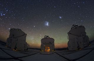Night Sky Over ESO's Paranal Observatory in Chile