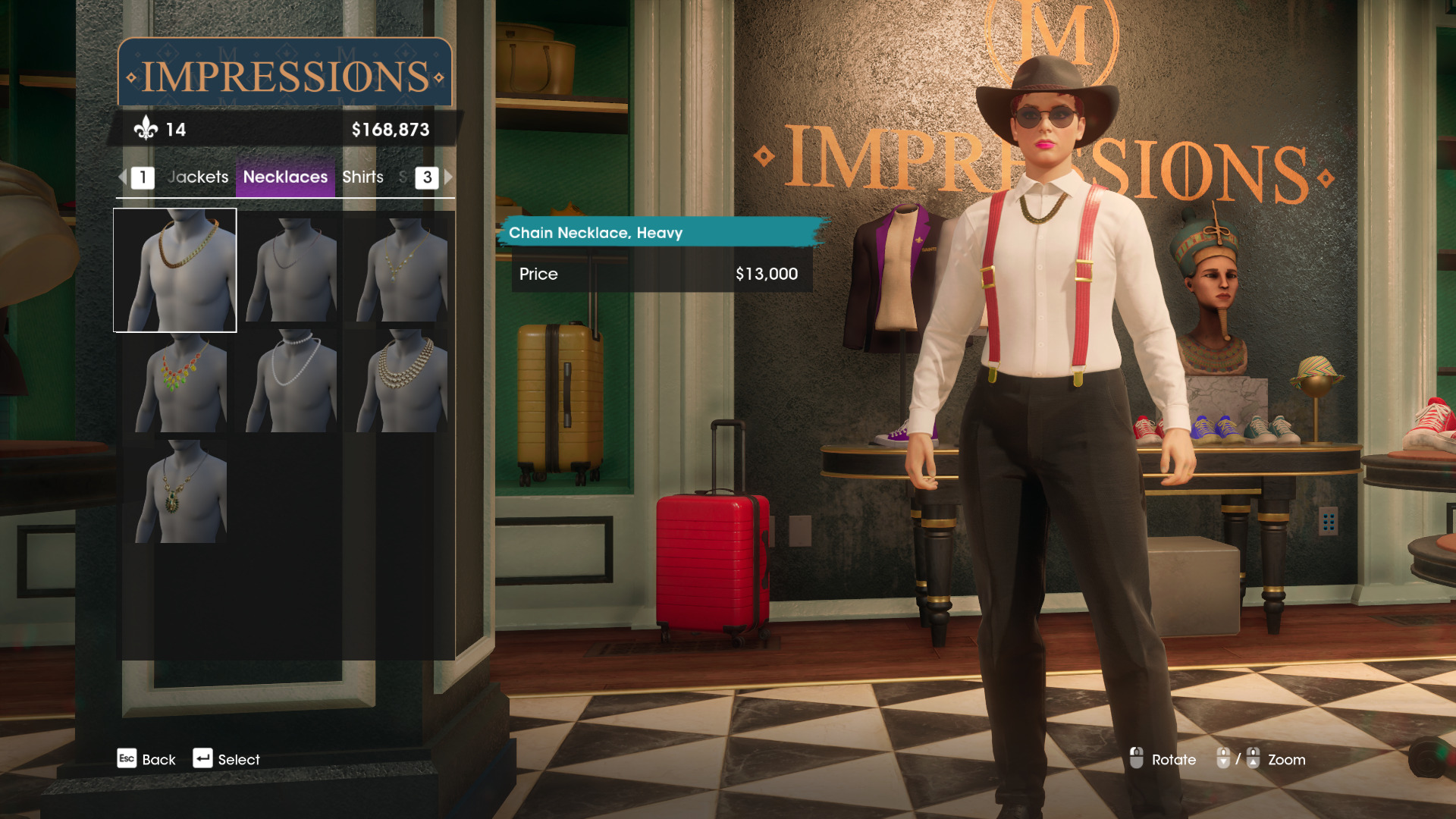 Saints Row Reboot Review, Boss customization screen