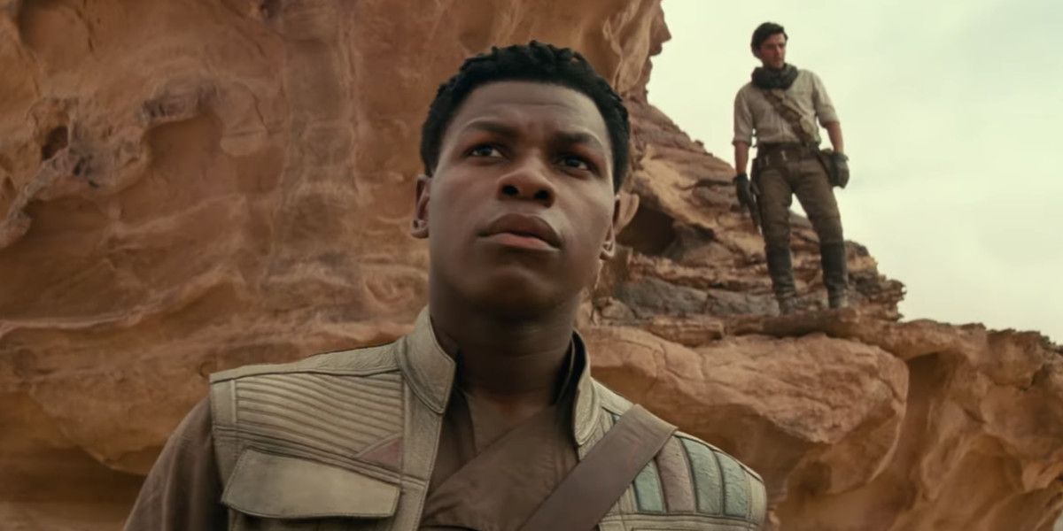 John Boyega as Finn in Star Wars: The Rise of Skywalker