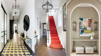 How to add color to an entryway that doesn't involve paint