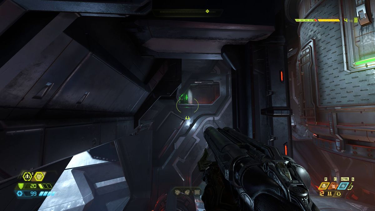doom eternal cheat codes - silver bullet mode - doom hunter base