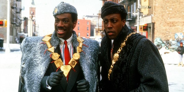 Eddie Murphy and Arsenio Hall in Coming to America