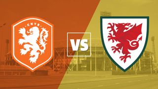 Netherlands vs Wales international football badges