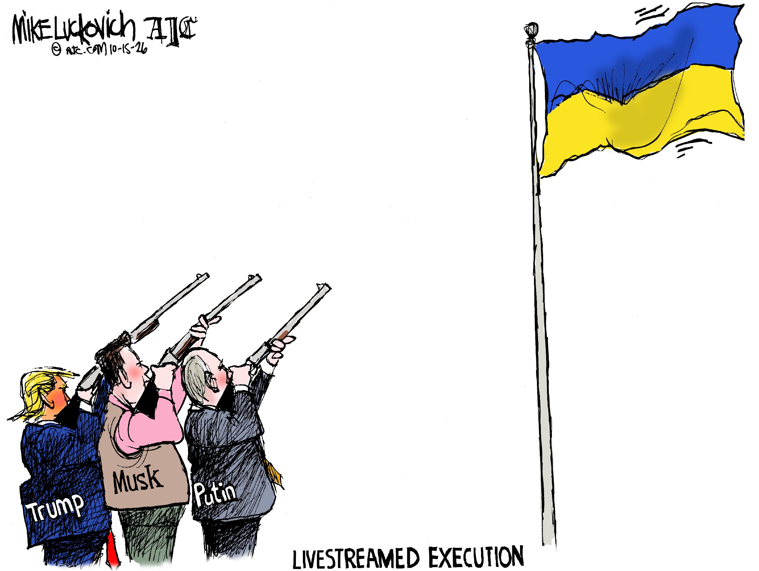Political cartoon