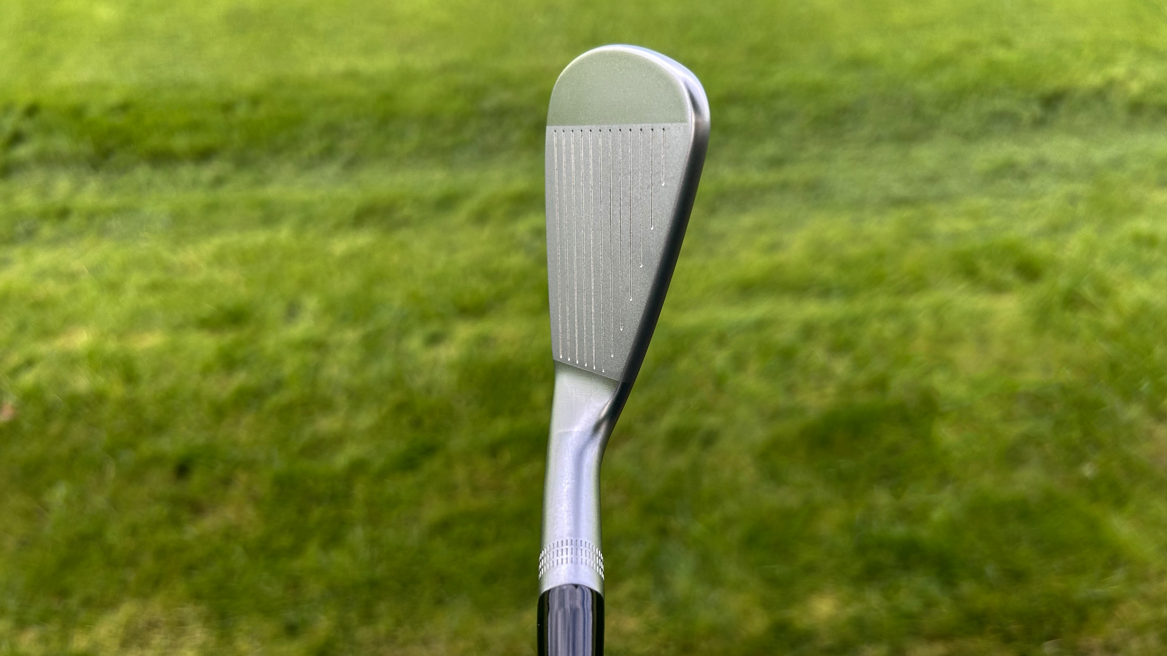 Photo of the Wilson 2026 Staff Model Blade Irons at address