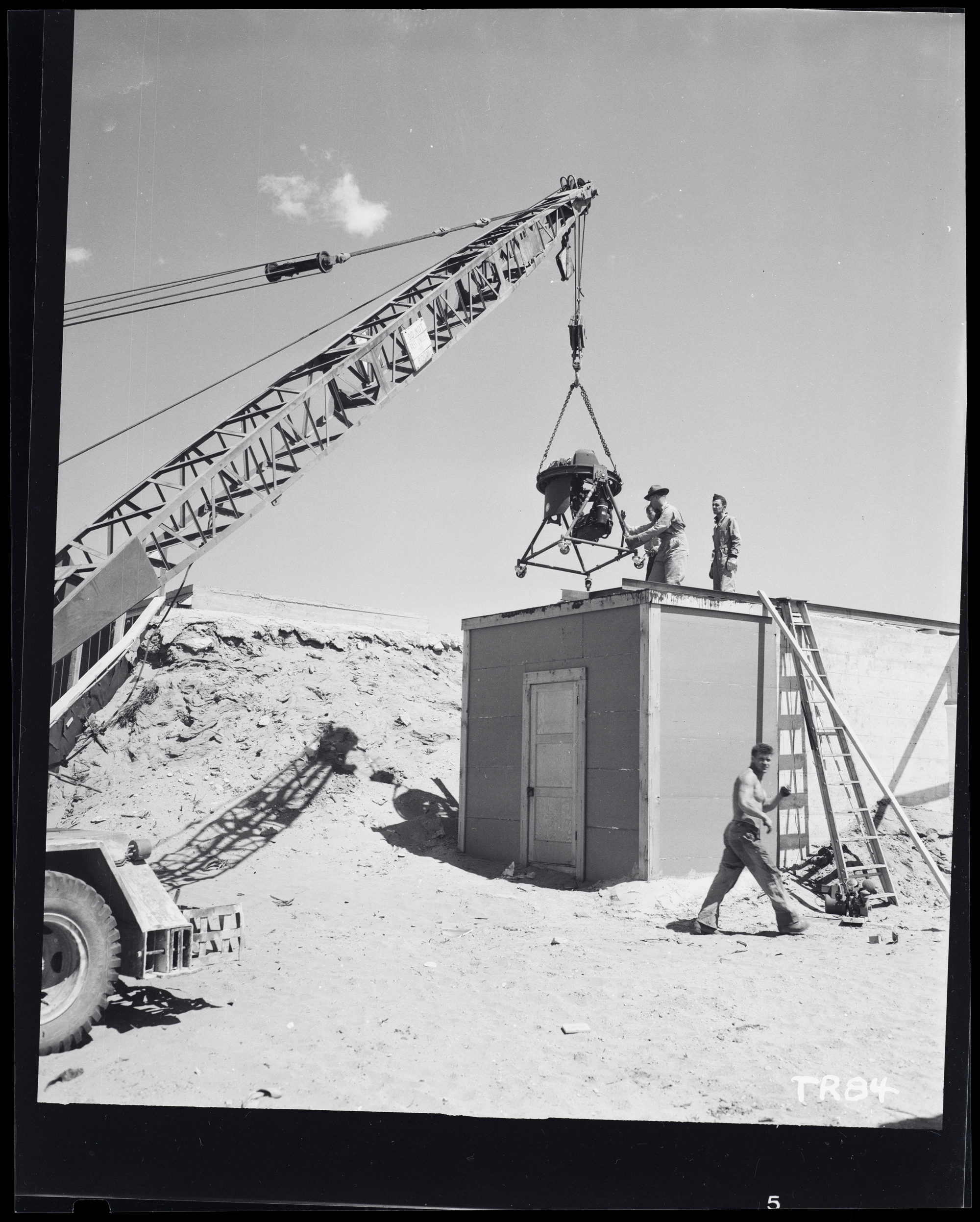 Photo from Trinity Nuclear Test site