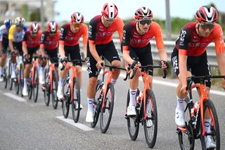 TIRANA ALBANIA MAY 09 Ben Turner of Great Britain and Team INEOS Grenadiers competes during the 108th Giro dItalia 2025 Stage 1 a 160km stage from Durres to Tirana UCIWT on May 09 2025 in Tirana Albania Photo by Tim de WaeleGetty Images