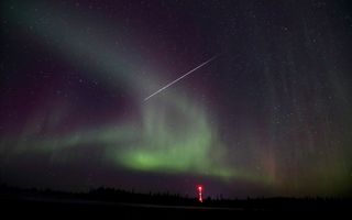 Northern Lights and Rocket Launches