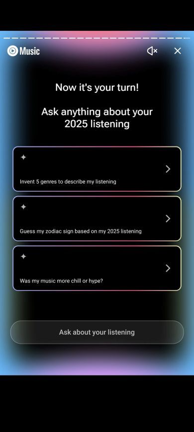 AI chat in YouTube Music 2025 Recap