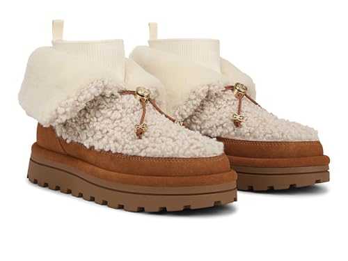 Sam Edelman Women's Olin Ankle Boot Natural/harvest Brown 5 Medium