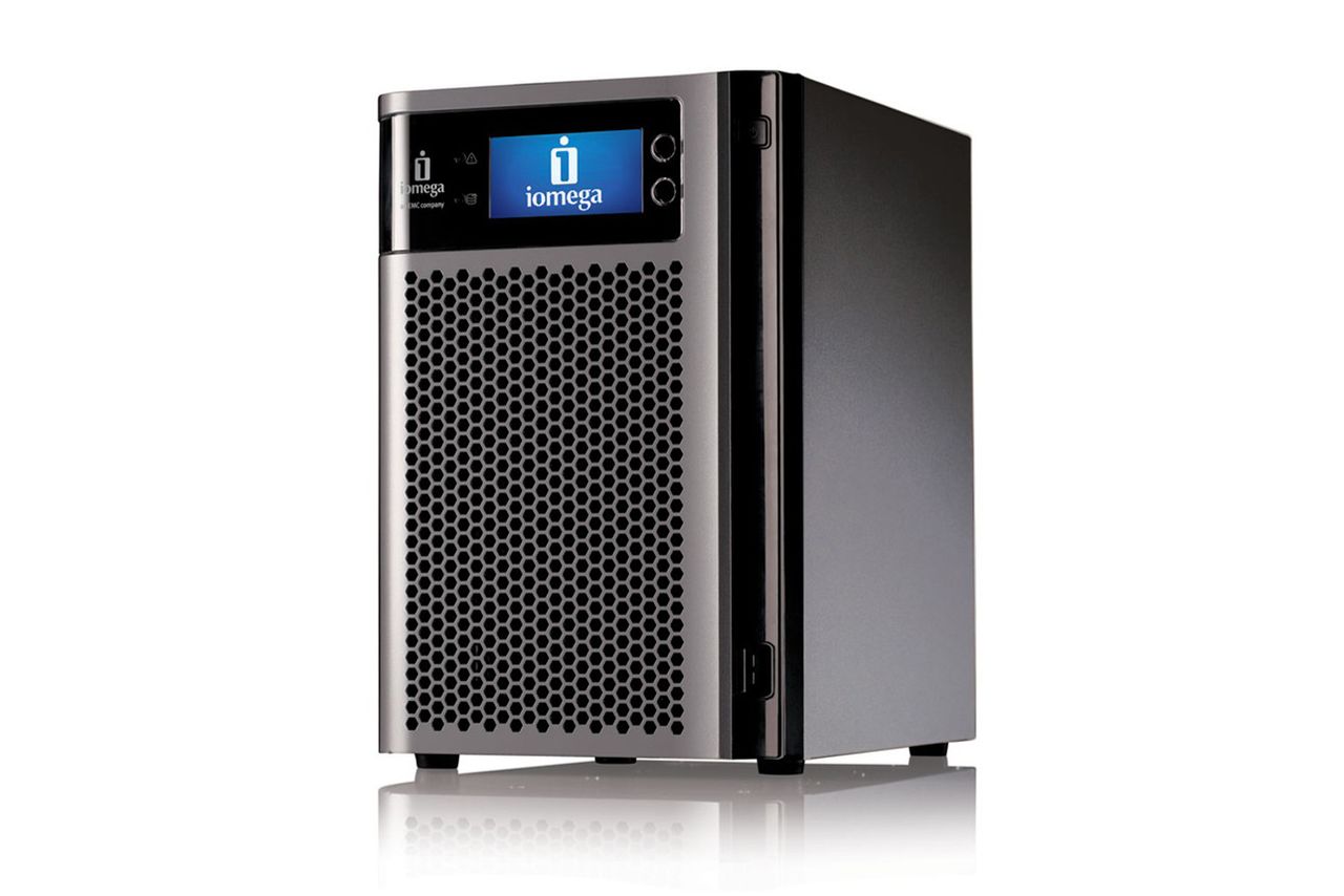 The Iomega StorCenter px6-300d