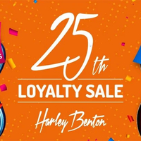 Harley Benton 25th Loyalty Sale:  25% off at Thomann