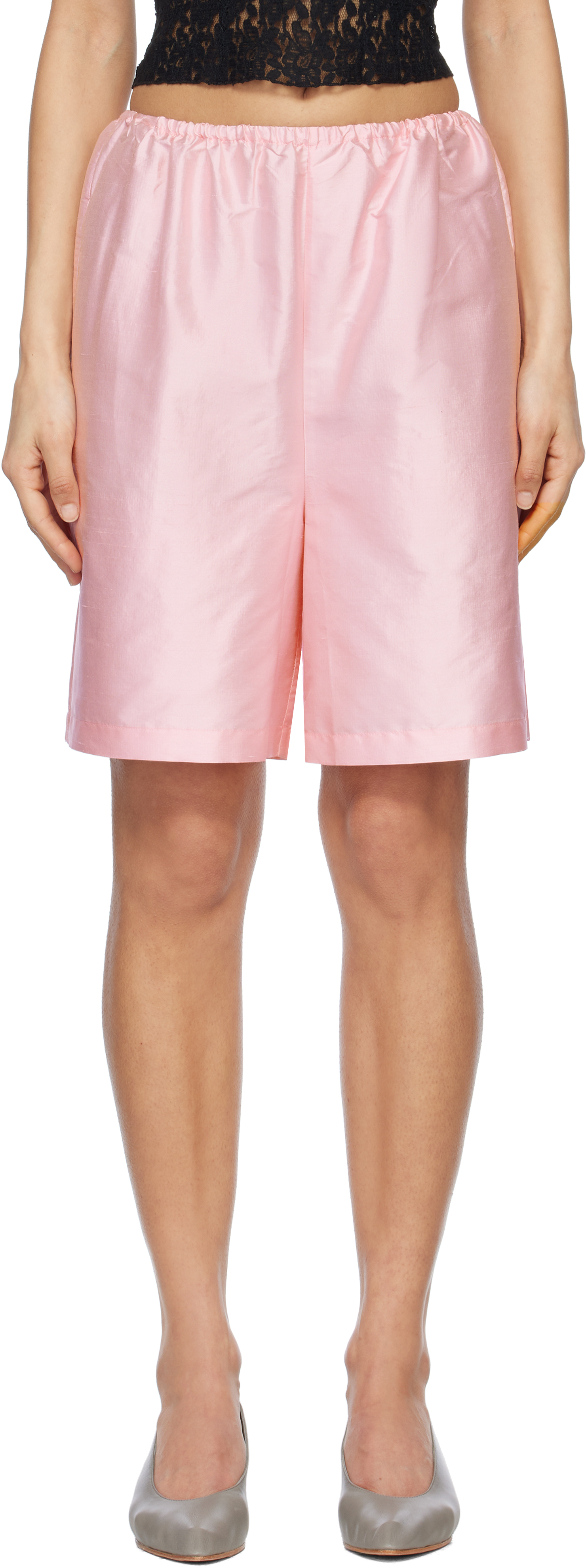 Pink Adeline Shorts