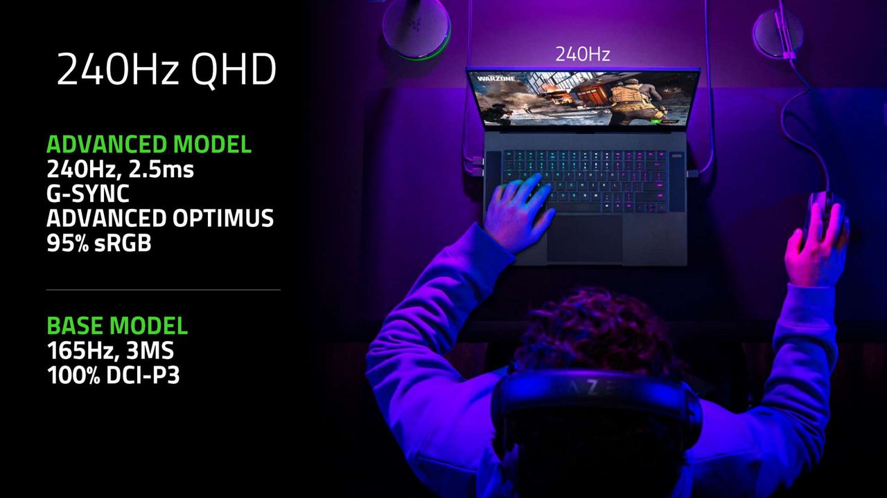 New Razer Blade gaming laptops