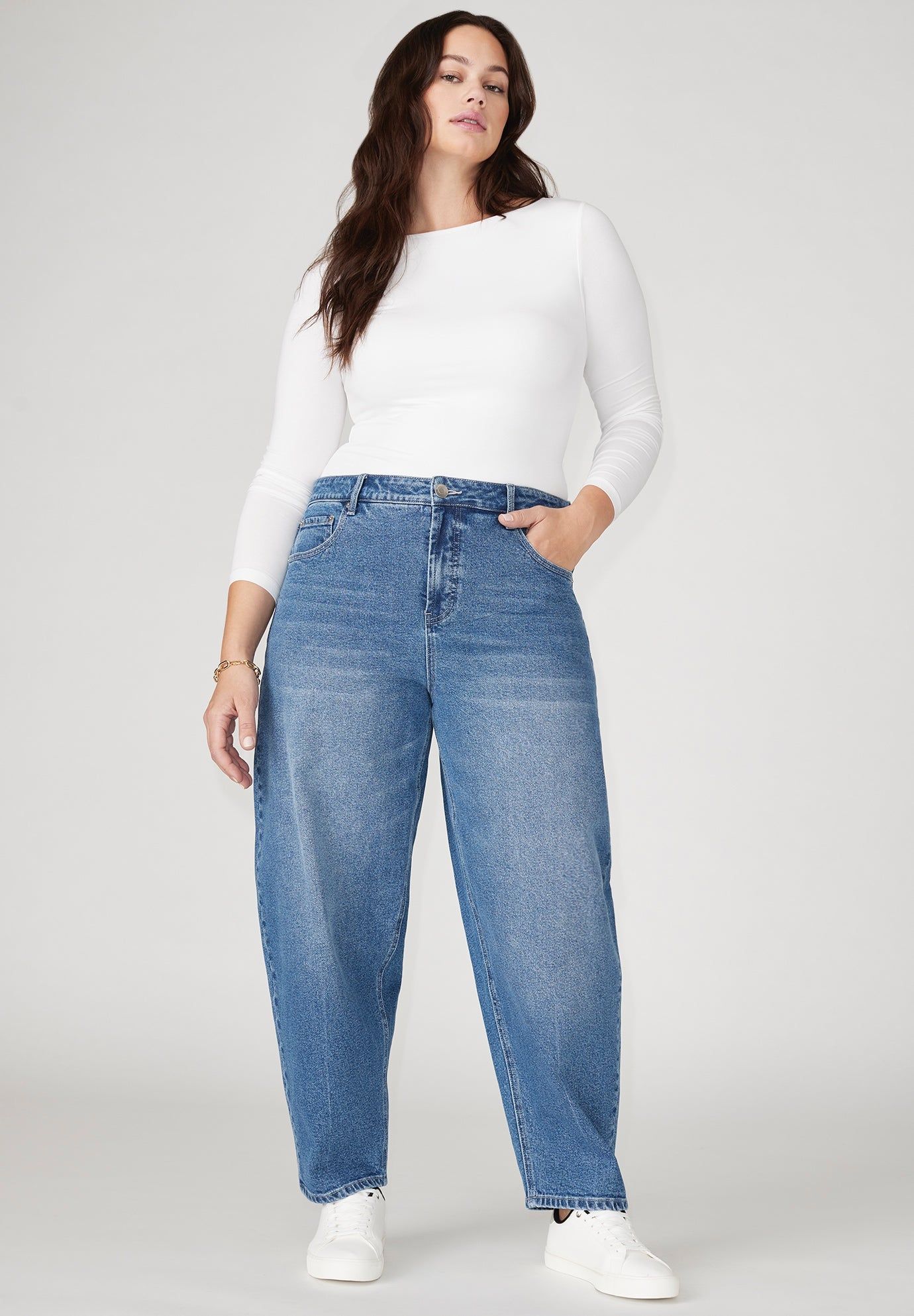 The Barrel Leg Jean