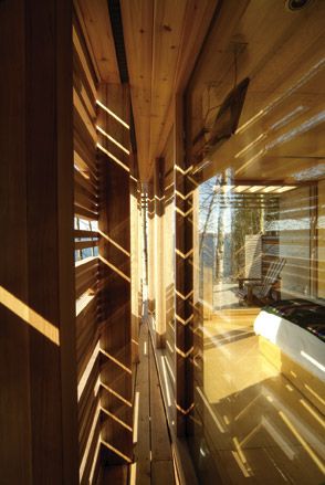 Sunset Cabin by Taylor_Smyth Architects, Toronto