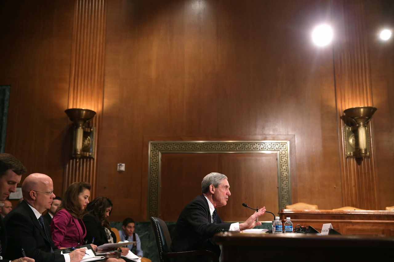 Robert Mueller testifies.