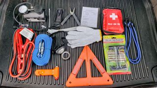 First Secure Car Emergency Kit contents