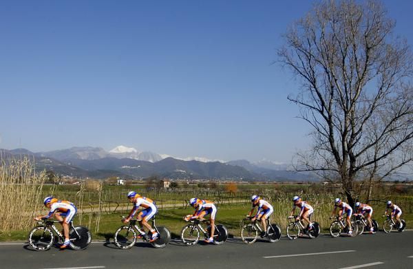 The mountains loom behind Rabobank