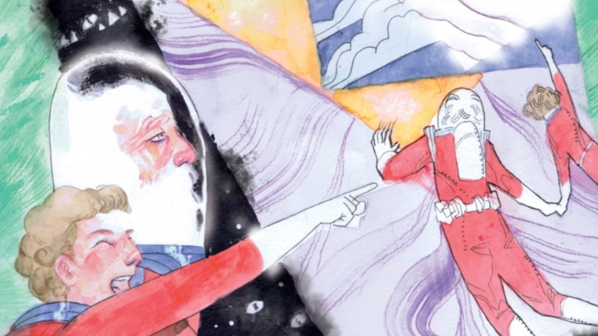 Colonel Weird and Little Andromeda #1 page