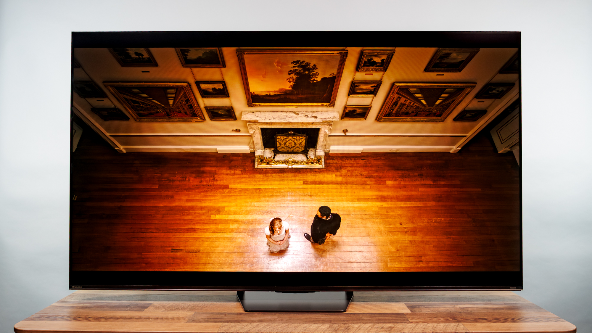 Hisense U7SG ULED Mini-LED Google TV on a desk