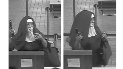Nuns with guns involved in botched bank hold-up
