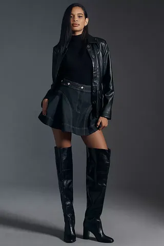 Schutz Terrance Over-The-Knee Block Boots