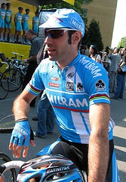 Former World Champion Igor Astarloa (Milram).