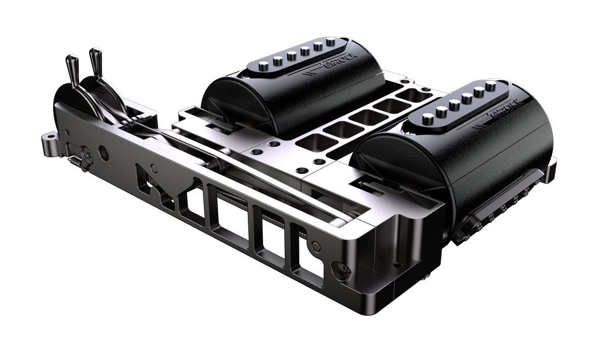 Wild Custom Guitars Gyrock pickup system