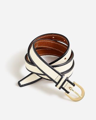 Slim Classic Belt in Italian Leather