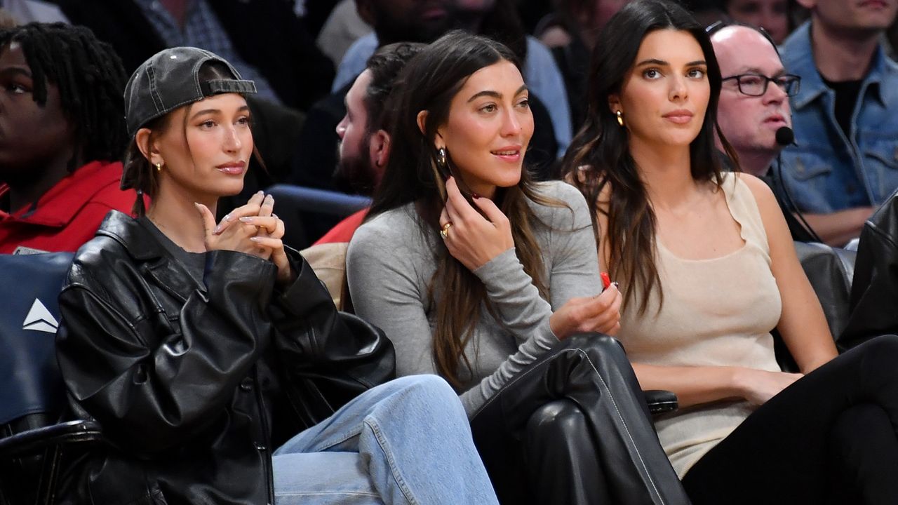 Hailey Bieber, Kendall Jenner, and Sarah Staudinger